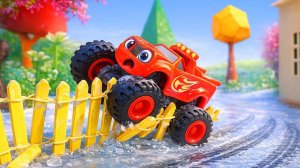 Вспыш спешил на гонку и забыл про колёса! Что случилось?