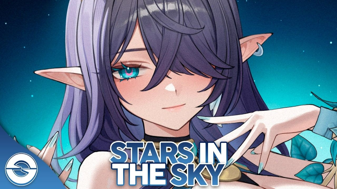 Nightcore - Stars In The Sky (Lyrics) #Anime #Аниме #Найткор #Песня смотреть онлайн