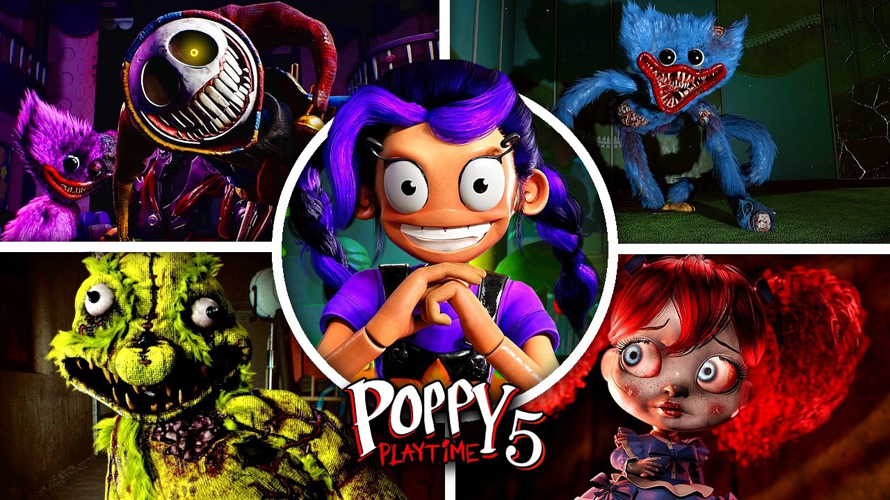 Попи Плёйтайм: Глава 5 - ВСЕ Боссы и Новые Персонажи Скремеры (Показ) смотреть онлайн