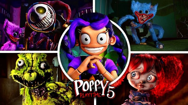 Попи Плёйтайм: Глава 5 - ВСЕ Боссы и Новые Персонажи Скремеры (Показ)