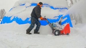 Завалило уже по уши! Откапываю корма коровам и позитивные деревенские будни!