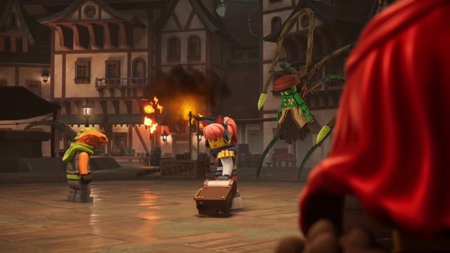 Фанатский дубляж трейлера 4 сезона Лего Ниндзяго Восстание Драконов!! смотреть онлайн