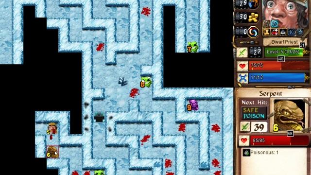 Desktop Dungeons Aqua Edition - Priest gold challenge смотреть онлайн