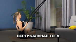 Вертикальная тяга обратным хватом