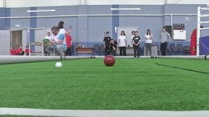 В рамках проекта «Вместе! Со спортом. Адаптация» для детей с ОВЗ провели турнир по бочче