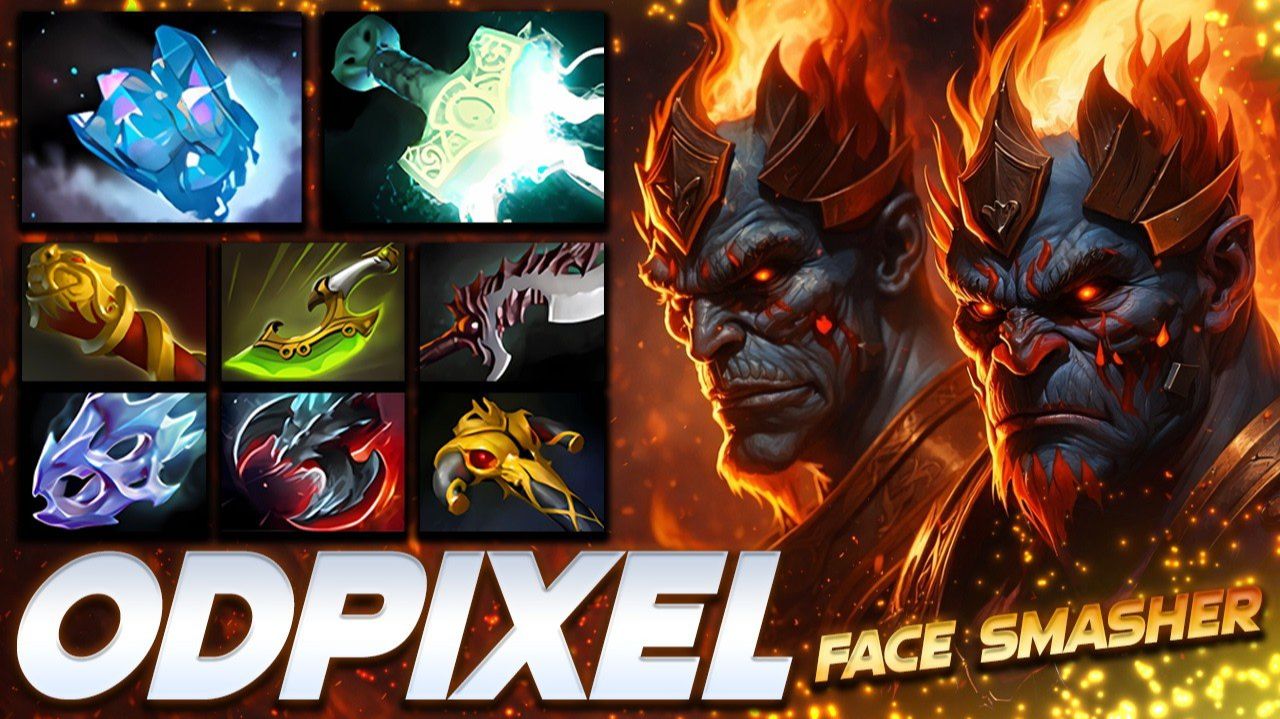 ODPixel Ogre Magi Super Bash — профессиональный геймплей в Dota 2 [Смотри и учись]