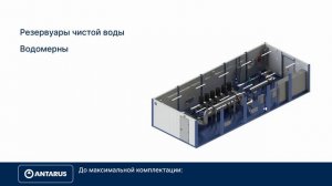 ANTARUS в блочно-модульном исполнении заводской готовности