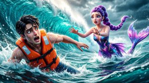 Спасение Джину из пучины вместе с русалкой Руми. Охотники на демонов