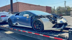 Разбитая Ламба по запчастям: тайна Роллс-Ройса в пустыне