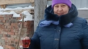 19-02-2026 Пришел вкусный чай! И туника в придачу. Пожарили сосиски на мангале.