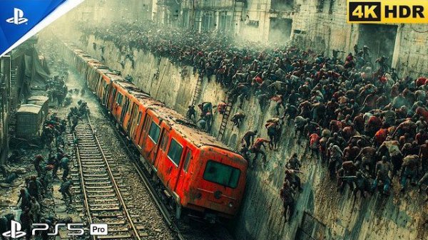 Зомби апокалипсис на PS5 Pro выглядит СТРАШНО! Ультрареалистичная графика 4K 60FPS HDR
