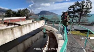 Станцию очистки канализационных вод модернизируют в Гурзуфе