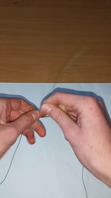 Как быстро и просто соединить два конца лески.