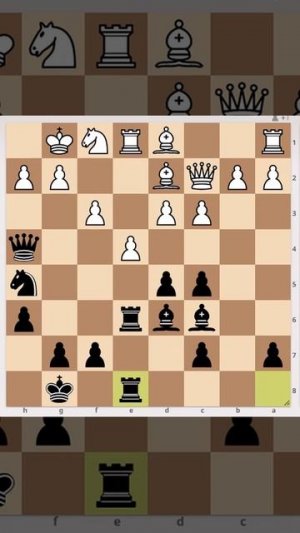 Шахматная ловушка_ покажу как чёрные отдают пешку и ставят мат