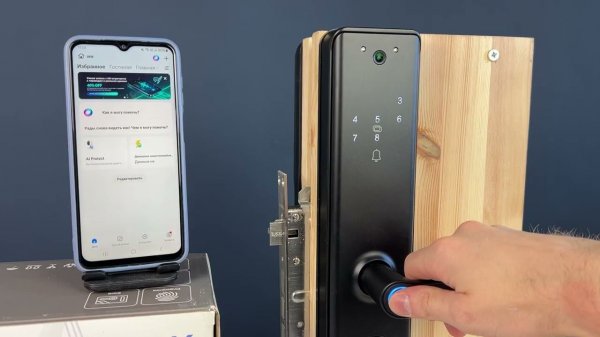 Установка и настройка Дверной замок WIFI PS-Link PS-K8V