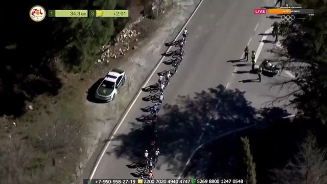 Тур Андалуссии 2026 в Испании. Этап 2