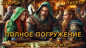 ПОЛНОЕ ПОГРУЖЕНИЕ | КНИГА 1 ЧАСТЬ 1 из 2 | АУДИОКНИГА | ФАНТАСТИКА | ПОПАДАНЦЫ