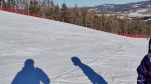 Абзаково 2026, первый раз на лыжах