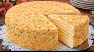 Творожный Наполеон! Все просят этот рецепт! Торт из творога!