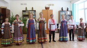 Образцовый коллектив Детский фольклорный ансамбль Зоренька, "На горе, горе", МБУДО "Дорогинская ДШИ"