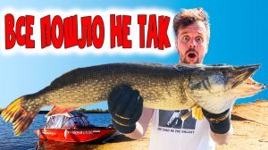 Прокололи колесо, заглох мотор… но Ока дала ТРОФЕЙ!😳 #рыбалка#Ока#трофей#щука#судак#подводнаяохота