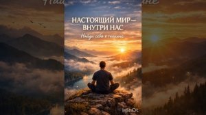 Настоящий мир — внутри нас | Песня о свободе, честности и пробуждении
