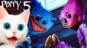 ПОППИ ПЛЕЙТАЙМ 5 ! ХАГГИ ВАГГИ ВОЗВРАЩЕНИЕ! - Poppy Playtime Chapter 5 Часть 1 КОТЁНОК КРОНОС