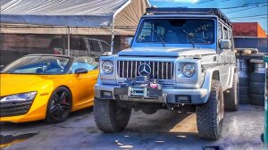 Купили утопленный Гелик. Притащили Мустанг 66 года.