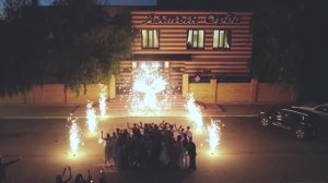 Холодный фонтан на выпускном!