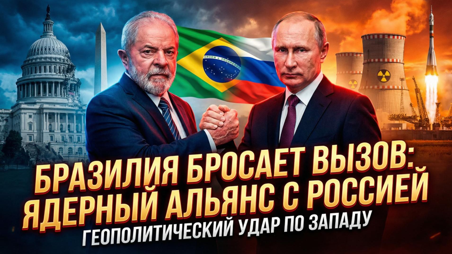 ☢️ ЯДЕРНЫЙ УДАР ПО АМЕРИКЕ: Бразилия выбрала Путина вместо Байдена смотреть онлайн