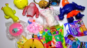 АСМР Распаковка сквишей и антистрессов 🤗 ТАБА сквиши 👀 приятные звуки АСМР антистрессов