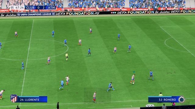 Футбол. Лига Чемпионов. Брюгге - Атлетико Мадрид. Обзор матча [FIFA 23] смотреть онлайн