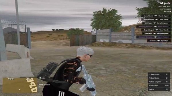 Откат с арены(Без разминки)