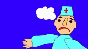 Жираф заболел