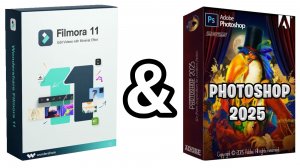 📀Вращения в Adobe Photoshop 2025 и в Wondershare Filmora 11 📀