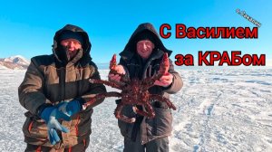 С Василием на КРАБалку. Идёт много крупного КРАБа. Закрыли сезон.