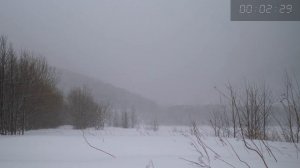 5 минут Камчатский пурги ❄️ Завывание ветра и снежная буря | 4K Hi-Res звук для сна и релаксации