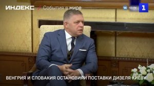 Венгрия и Словакия остановили поставки дизеля Киеву