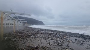 19 февраля. Шторм и ветер. Архипо-Осиповка.