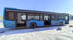 Поездка на автобусе НефАЗ-5299-40-52 по маршруту №553 (м. Ленинский проспект - Мега Ашан) 17.02.2026