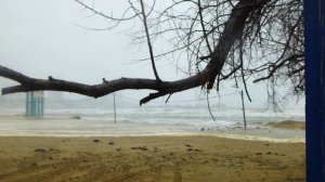 ШТОРМ ЦЕНТРАЛЬНЫЙ ПЛЯЖ АНАПА // 19 февраля 2026 года