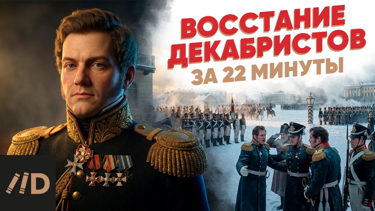 Восстание декабристов за 22 минуты смотреть онлайн