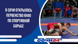 В Сочи открылось Первенство ЮФО по спортивной борьбе