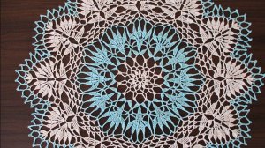 САЛФЕТКА "НЕЗАБУДКИ". ЧАСТЬ 5