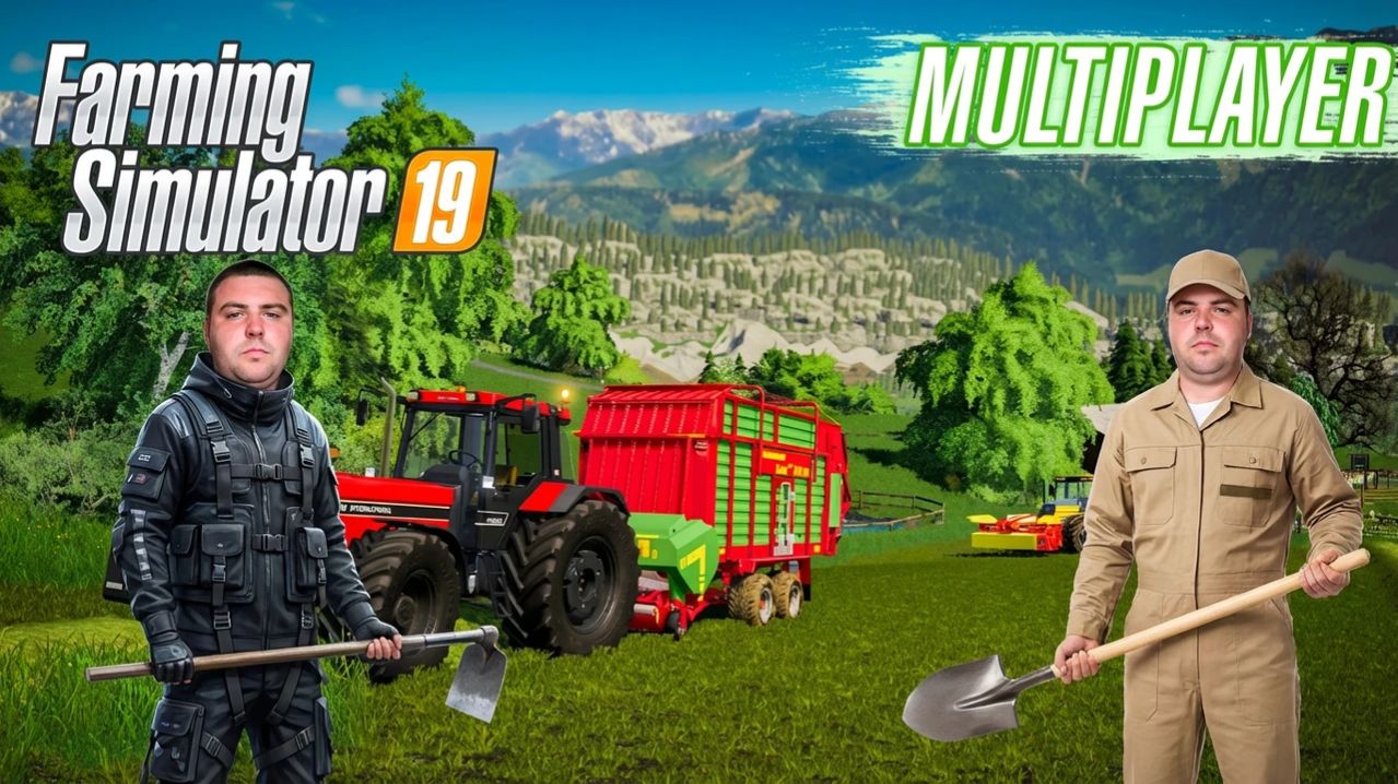 FARMING SIMULATOR 19 КАРТА КОЛХОЗ ПАРТСЪЕЗД (мультиплеер ) смотреть онлайн