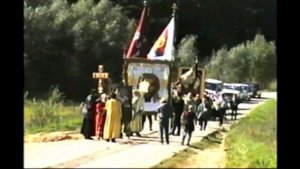 05 сентября 1999 года. Крестный ход в д.Брисовка Подольского района