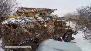 Минобороны РФ опубликовало кадры освобождения Магдалиновки в Запорожской области.