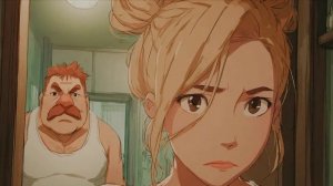 Уборщица Клава аниме