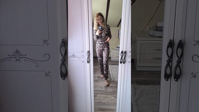 Обзор домашней одежды от Фаберлик 👋Пижама с анималистическим принтом🔥 Новинки!