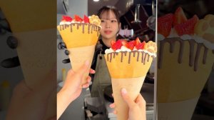 кремовые крепы из Японии